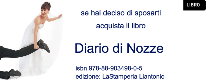 diario di nozze - libro/agenda